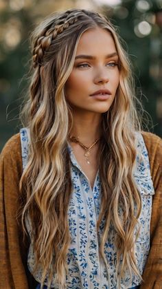 Trendy Boho Knotless Braids with Scarf Wrap 2024 🧣 Beachy Hairstyles Braids, Boho Long Hairstyles, Knotless Braids With Scarf, Boho Fishtail Braid, Wrestling Hairstyles, Braids With Scarf, Boho Knotless Braids Hairstyles, Slim Nose, Knotless Braids Hairstyles