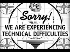 a sign that says sorry, we are experiencing technical diffcutities on it