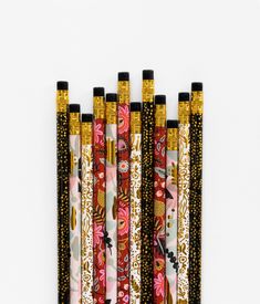 Pencils Timothy Green, Anna Bond, Pillow Mist, Lavender Sage, Cute Stationery, Touch Of Gold, Foil Stamping, Pen And Paper, Metal Design