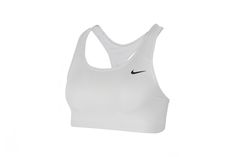 Woman's Nike Dri-Fit Swoosh Medium- Support Non-Padded Sports Bra Style # BV3630-100 Color : White Nike Sport Outfit Women, Hiking Wardrobe, Summer Volleyball, Nike Bras, Nike Athletes, Sport Outfit Women, Dubai Outfits, Bday List, Girls Sports Bras