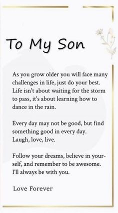 Son Motivation Quotes, Strong Son Quotes, Quote From Mom To Son, Things To Teach Your Son, Mother To Son Poem, Messages For Son From Mom, Captions For Your Son, Quote For Son From Mom, Quotes For Sons From Mother