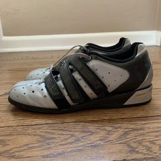 VINTAGE Rare Adidas Adistar 2004 041982 Weightlifting shoes US Size 9 Made In Germany Adidas 2000 Vintage, Retro Wrestling Shoes, Adidas Wrestling Shoes, Adidas Shoes 1988, Weight Lifting Shoes, Vintage Adidas, Weight Lifting, Athletic Shoes, Germany