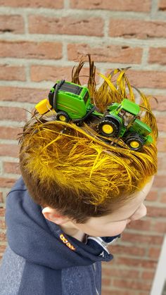 Crazy Hair Day For Boys, Crazy Hair Boys, Whacky Hair Day, Crazy Hair Ideas, Hair For Boys, Crazy Hair For Kids, Crazy Hair Day Ideas, Spirit Days