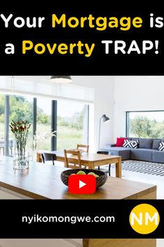 Your Mortgage is a Poverty Trap Paying Off Mortgage, Refinancing Mortgage Tips, Financial Freedom Quotes, Paying Mortgage Off Early Tips, Pay Off Your Mortgage Early, Paying Off Mortgage Faster, Cut Expenses