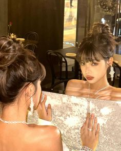 Wedding Bangs, Ball Hairstyles, Fancy Hairstyles, Asian Hair, Formal Hairstyles, December 11, Party Hairstyles, Elegant Hairstyles, Aesthetic Hair