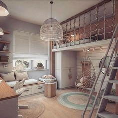 a living room filled with furniture next to a staircase