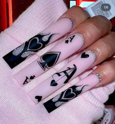 Ballet Nails, Nagel Tips, Dope Nail Designs, Unique Acrylic Nails, Nail Swag, Bling Acrylic Nails, Pink Acrylic Nails, Square Acrylic Nails, Luxury Nails