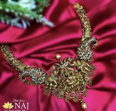 Naj Jewellery, Coral Jewelry Set, Gold Jewellery Design Necklaces, Gold Jewelry Necklace, India Jewelry, Coral Jewelry