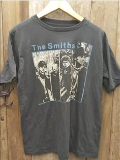 Radio Silence Brandy Shirt, The Smiths Tshirt Print, The Smiths Shirt, The Smiths T Shirt, Vintage Band T Shirts, Salford, I'm With The Band, The Smiths, Swaggy Outfits