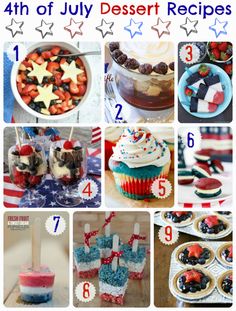 the fourth of july dessert recipes