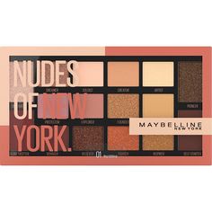 Maybelline Nudes Of New York 16 Pan Eyeshadow Palette Custom Designed Shadow for a Wide Range Of Diverse Skin Tones, 0.634 Oz: Beauty #Ad Loreal Eyeshadow Palette, Maybelline Eyeshadow Palette, Maybelline Products, Maybelline Eyeshadow, Party Make-up, Neutral Eyeshadow, Best Eyeshadow, Makeup Stuff