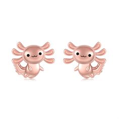 PRICES MAY VARY. Axolotl Earrings Design: the axolotl is the god of fire，with the ability to regenerate lost limbs and stay “young” throughout their lives.This pair cute axolotl earrings can remind people to maintain their vitality and endurance, actively meet the changes and challenges in life. 🎁Axolotl Meterial: Does not contain any allergic element, is lead-free, nickel-free, cadmium-free, and hypoallergenic. Made of 100% 925 sterling silver, suitable for sensitive ears. 🎁Animal Gift for He Axolotl Earrings, God Of Fire, Cute Axolotl, Earrings Design, Sister Friends, Idea Gift, Hypoallergenic Jewelry, Stay Young, Girls Earrings