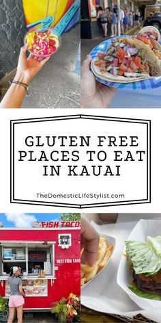 gluten free places to eat in Kauai. Hawaii Gluten Free Travel, Lemon Scones, Gluten Free Restaurants, Best Gluten Free, Grain Free Granola, Gluten Sensitivity, Wellness Recipes, Health Conscious, Gluten Free Eating