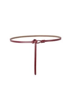 Belle & Bloom Ex-Girlfriend Loop Belt - Macy's Loop Belt, Red Belt, Bold Colors, Soft Leather, Belts, Pick Up, In Store, Shoe Accessories, Buy Online