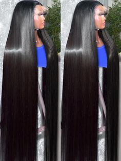 40 50 Inch HD Bone Straight 13x6 Lace Front Wigs Human Hair Brazilian 13x4 360 Full Lace Frontal 40 Inch Bust Down Wig, 40 Inch Wig, Full Lace Frontal, Lace Front Wigs Human Hair, Wigs Human Hair, Wigs For Women, Straight Human Hair, Lace Frontal Wig, Frontal Wigs