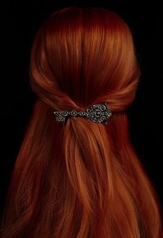 Steampunk Hair, Steampunk Hairstyles, Beautiful Red Hair, Long Red Hair, Auburn Hair, Nails Gel, Red Hair Color, Long Red