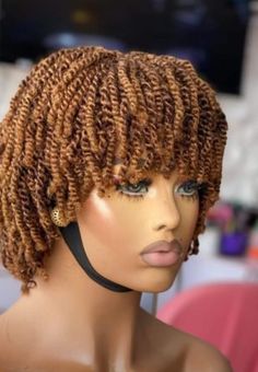 Kinki Twisting Styles, Braids Hairstyles Ideas, Braided Bangs Hairstyles, Diy Hair Wig, Micro Braids Hairstyles, Short Cut Wigs, Cornrows Braids For Black Women, Braids Wigs