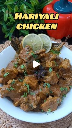 Sainaba Beebi on Instagram: "Green Chicken/ Hariyali chicken 😋 #chickenlovers 

Ingredients 📝

🌼 Chicken - 500 grams 

❤️ To make Paste 👇

🌼Mint leaves - handful
🌼Corinader leaves - handful
🌼 Green chilly - 3 No's 
🌼 Ginger - 2 Inch 
🌼 Garlic - 5 No's 
🌼 Soaked cashew - 10 No's 
🌼 Curd - 1/4 cup 

📌 Add some water and blend them well.

❤️ Heat the pan 👇

🌼 Oil - 2 tbsp
🌼 Fennel seeds - 1 tsp
🌼 Cinnamon - 2 No's 
🌼 Star anise ( Optional )
🌼 Bay leaf ( Optional )
🌼 Onion - 2 No's 

📌 Saute above ingredients well and add chicken 

🌼 Turmeric powder - 1/4 tsp
🌼 Red chilly powder - 1 tsp
🌼 Corinader powder - 1 tsp
🌼 Cumin powder - 1 tsp
🌼 Garam masala - 1 tsp
🌼 Salt - as per taste 

📌Add above Masala with chicken and cook 5 mins in lower flame 

📌 Add Grinded paste a