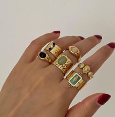 Knight Ring, Royal Knight, Royal Rings, Dope Jewelry, Jade Ring, Funky Jewelry, Jewelry Lookbook, Moda Vintage, Dream Jewelry