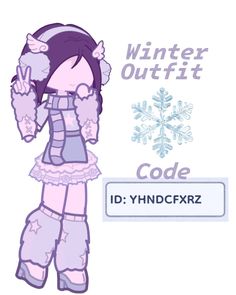 Gacha Club Ice Skating Outfits, Winter Outfits Gacha Club, Gacha Life Winter Outfits, Gacha Life 2 Christmas Outfits, Gacha Winter Outfits, Gacha Dress Ideas, Outfit Gacha Life, Fictional Disease Art, Code Gacha