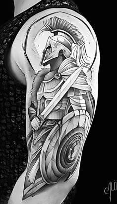 Spartan Tattoos, Spartan Helmet Tattoo, Shield Tattoo, Warrior Tattoo Sleeve, Gladiator Tattoo, Soldier Tattoo, Masculine Tattoos, Helmet Tattoo, Spartan Tattoo