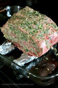 a piece of meat sitting on top of tin foil