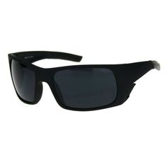 Men's narrow rectangular warparound sport biker plastic all black sunglasses. (sf412) Size: one size.  Gender: male.  Age Group: adult. Black Rectangular Sunglasses For Outdoor Activities, Black Rectangular Shield Sunglasses With Anti-reflective Coating, All Black Sunglasses, Sport Sunglasses, Reading Sunglasses, Men Sunglasses, Wind Breaker, Sports Sunglasses, Black Sunglasses