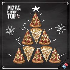 pizza is on the top with different toppings