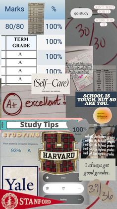 many different types of stickers are shown in this collage with the words, numbers and