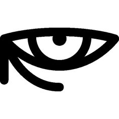 an eye with the iris open