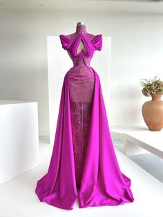 Mia Gown – Fiona Hollywood designers Minna Fashion, Valdrin Sahiti, Haute Couture Gowns, Fuchsia Dress, Haute Couture Dresses, Glamour Dress, Pink Gowns, Evening Dresses Cocktail, Prom Dress Inspiration