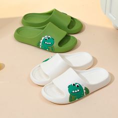 House Slippers Platform Cloud Women Children Bear dinosaur Cute cartoon Kawaii Summer Soft Sandal Kawaii Summer, Slippers Platform, Soft Sandals, Cartoon Kawaii, Summer Soft, Home Shoes, Cute Dinosaur, House Slippers, Cartoon Cute