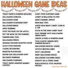 halloween games for kids to play with