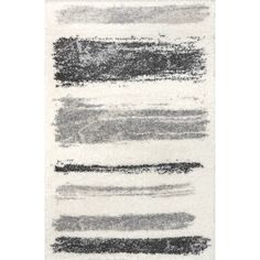 Clementine Abstract Stripes Shag Area Rug Shag Area Rug, Shelf Organization, Duvet Comforters, Dining Furniture, Door Decorations, All Products, Great Deals, Area Rug, Area Rugs