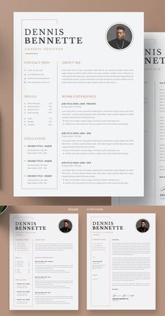 Creative CV Resume Template Word, Modern Executive Resume Template Bundle, CV Template, Professional Modern Creative Resume Template Word Cv Original Design, Resume Design Professional, Clean Resume Template, Resume Layout