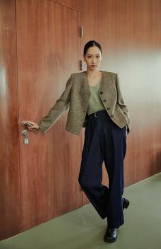 Ji Hyun, Style 2023, Fashion Business Casual, Professional Women, Korean Actress, Office Wear, Fashion Pants, Business Casual, Casual Style