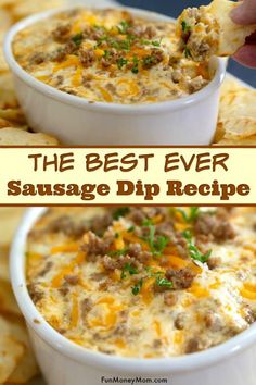 the best ever sausage dip recipe