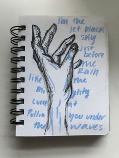 a drawing of a hand holding the word i'm not black