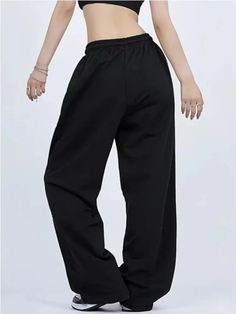 size Hips(cm) Length(cm) Body Weight(kg) S 100 94 45 M 102 95 45-50 L 106 97 50-55 XL 110 98 55-60 XXL 114 100 60-65 Black Pants Women, Wide Leg Sweatpants, Womens Knit Dresses, Printed Joggers, Womens Cami, Linen Pants Women, Y2k Black, Overalls Women, Ankle Length Pants