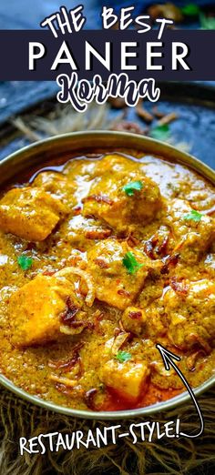 paneer korma recipe with step by step instructions