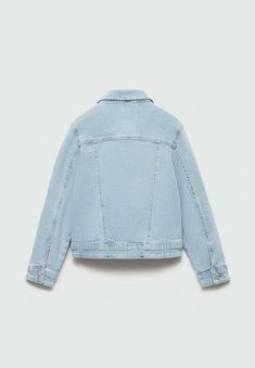 Mango Kids ALLEGRA6 - Denim jacket - light blue Kids Denim Jacket, Classic Denim Jacket, Kids Denim, Mango Kids, Classic Shirt, Denim Jacket, Mango, Light Blue, Collar