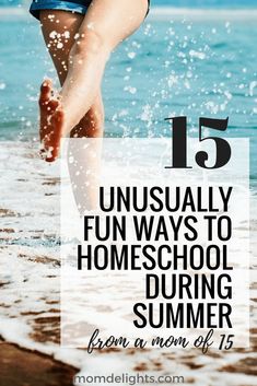 Are you feeling guilty because you need to homeschool this summer but don’t have the heart to sit your kids down to hours of book work each day? You are not strange or irresponsible. You are actually a mom with sense! I know, I know, we love the ... Read More... Making Homeschool Fun, Homeschool Summer Ideas, Summer Homeschool Ideas, Summer School Homeschool, Make Homeschool Fun, Summer Homeschool Activities, Summer Learning Activities