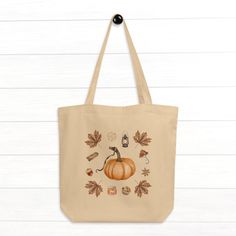 With its spacious interior and sturdy construction, this tote bag is perfect for carrying your essentials while showcasing your love for autumn. The organic cotton material provides a soft, yet durable texture, making it comfortable to carry and resistant to everyday wear and tear. Whether you're heading to a pumpkin patch, running errands, or simply enjoying a crisp autumn day, this cute tote bag is a stylish and practical companion. Its generous size accommodates groceries, books, or even your Fall Tote Bag, Fall Tote, Tote Bag Aesthetic, Bag Aesthetic, Crisp Autumn, Bags Aesthetic, Cute Tote Bags, Pumpkin Fall