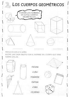 the worksheet is filled with different shapes