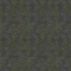 a dark green and black wallpaper with an intricate design