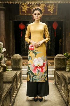 Vietnam Dress, Videos Hd, Traditional Gowns, Vietnamese Traditional Dress, Vietnamese Dress, Traditional Attire, Asian Outfits, Traditional Fashion, Chinese Dress