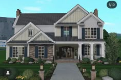 House Design Photos Bloxburg, Bloxburg House Ideas Exterior Suburban, Suburban House Backyard, Bloxburg Family Home Exterior, Bloxburg Suburban, Bloxburg Family House, Bloxburg House Layouts