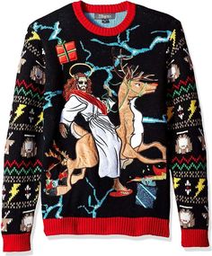 Blizzard Bay Men's Ugly Christmas 3d Sweater Ugly Christmas Sweater Diy Funny, Diy Christmas Sweater, Ugly Christmas Sweater Couples, Diy Ugly Christmas Sweater, Ugly Christmas Sweater Reindeer, Mens Ugly Christmas Sweater, Cute Christmas Sweater, 3d Sweater, Christmas Clothing