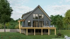 Plans -Countryview Cabin With Loft Floor Plans, Loft Floor Plans, Cabin Loft, House Plan With Loft, Mountain House Plans, Lake House Plans, Home Design Floor Plans