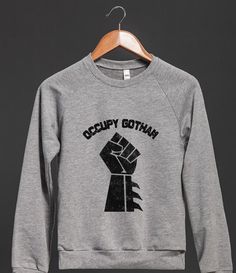 Occupy Gotham. Poorly Dressed, Funny Clothes, Fashion Fail, T-shirts & Tank Tops, Hoodie Top, American Apparel, Teen Fashion, Funny Shirts, Custom Tshirts